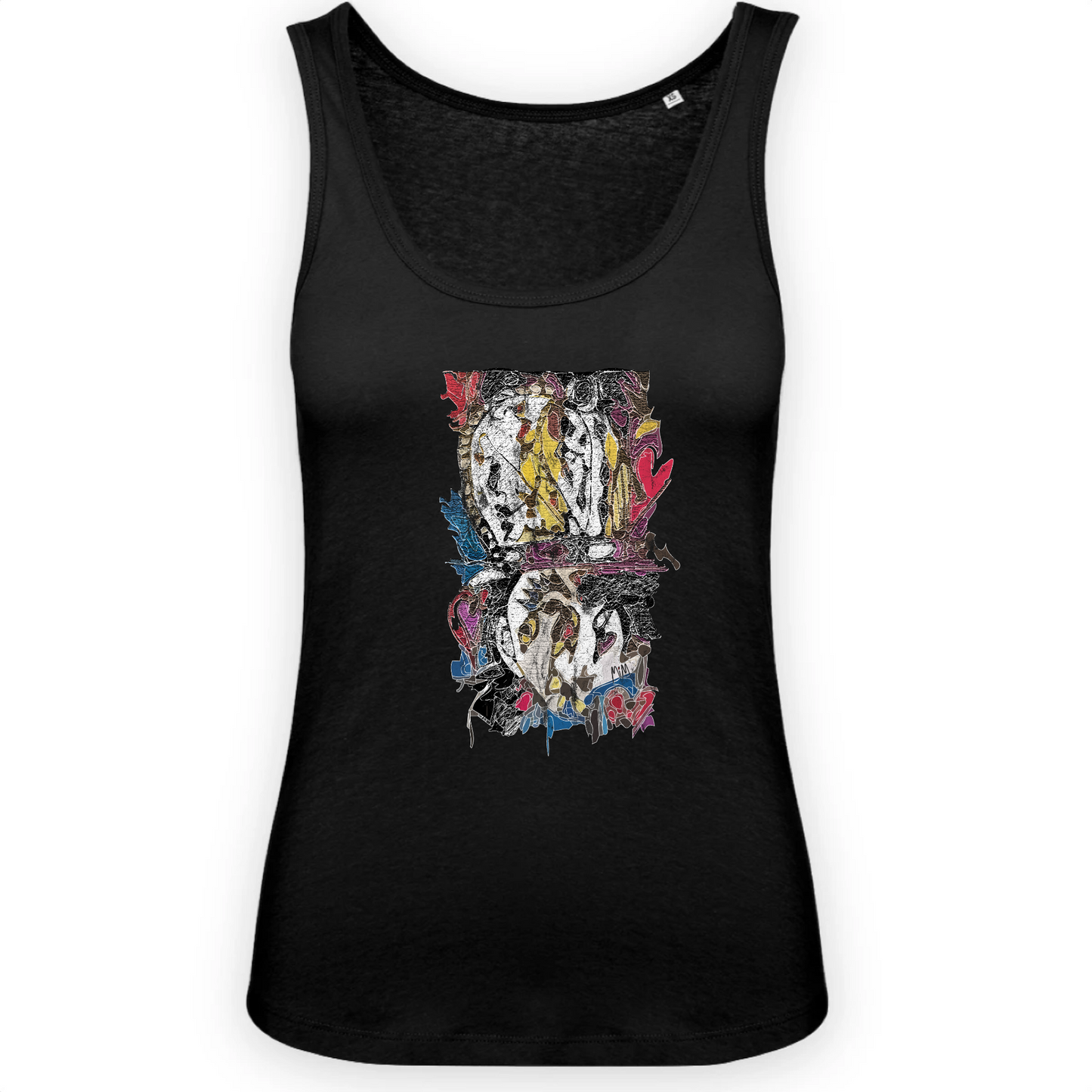 Art Tease by MiM: Patron Saint of Eccentricity Organic Cotton Sexy Tank