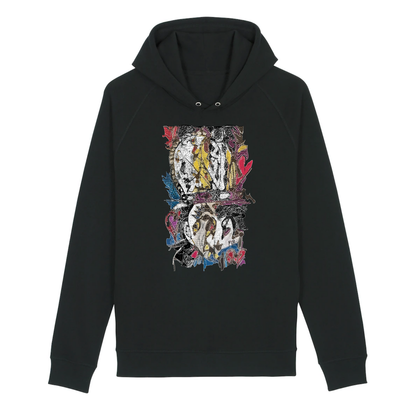Art Tease by MiM: Patron Saint of Eccentricity Organic Cotton and Recycled Poly Unisex Hoodie