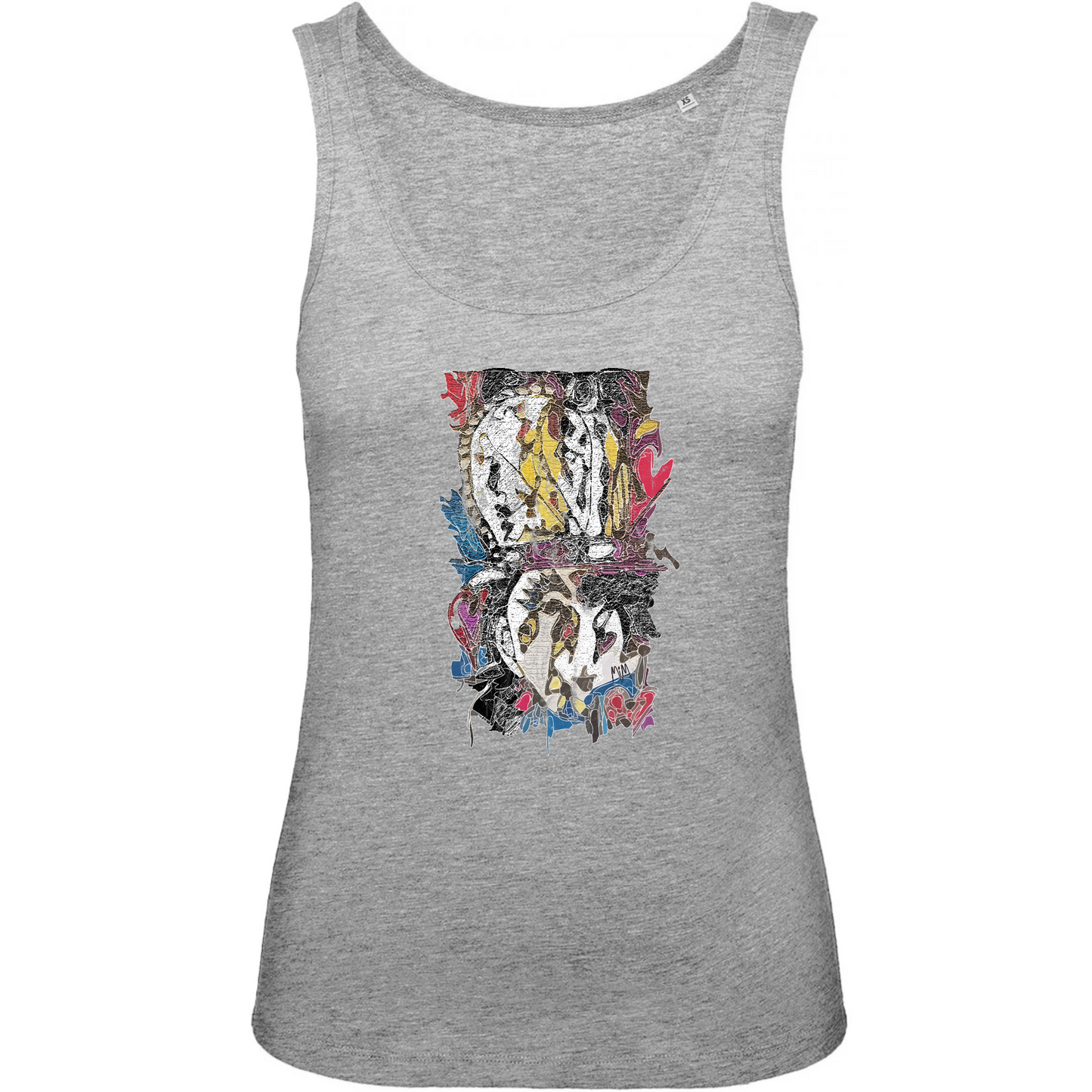 Art Tease by MiM: Patron Saint of Eccentricity Organic Cotton Sexy Tank