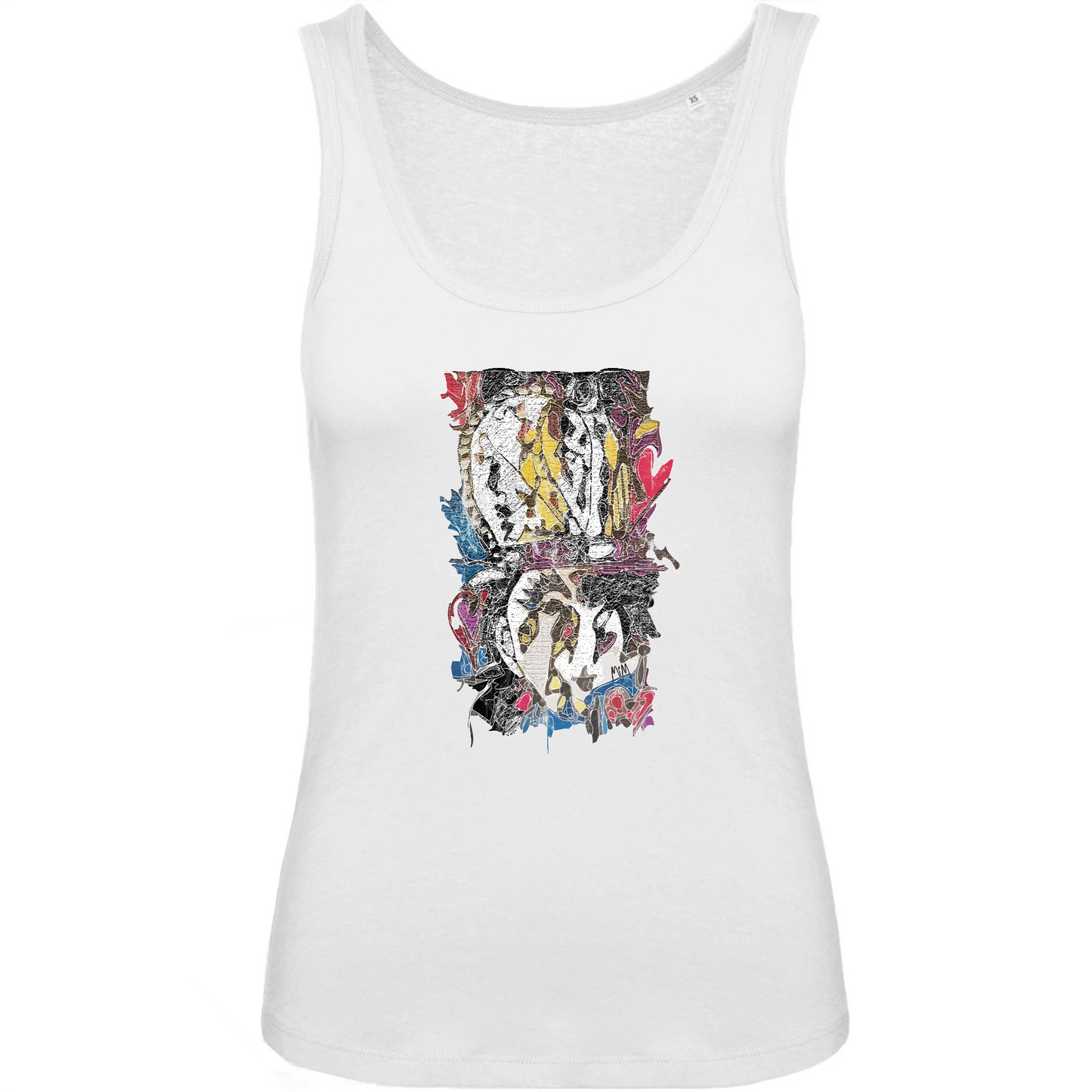 Art Tease by MiM: Patron Saint of Eccentricity Organic Cotton Sexy Tank