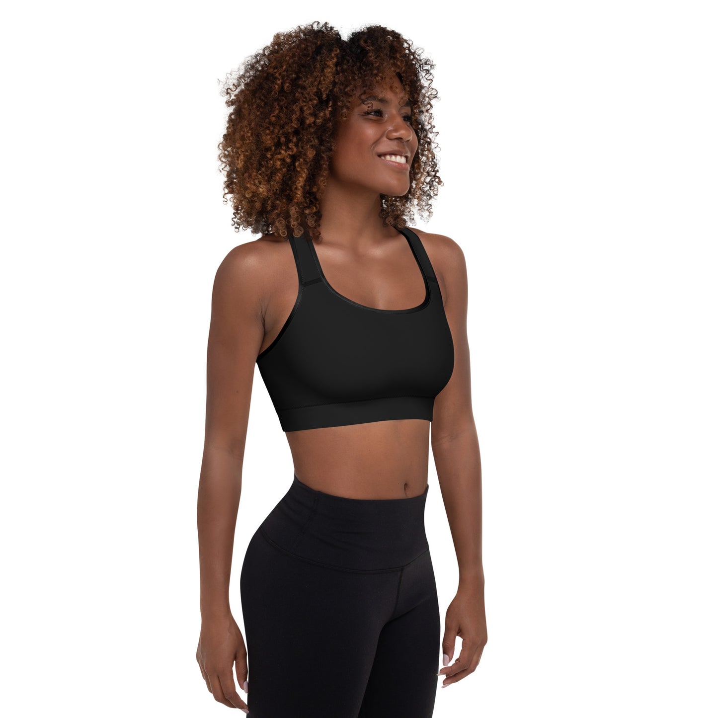 Blue Dande: Padded Sports Bra
