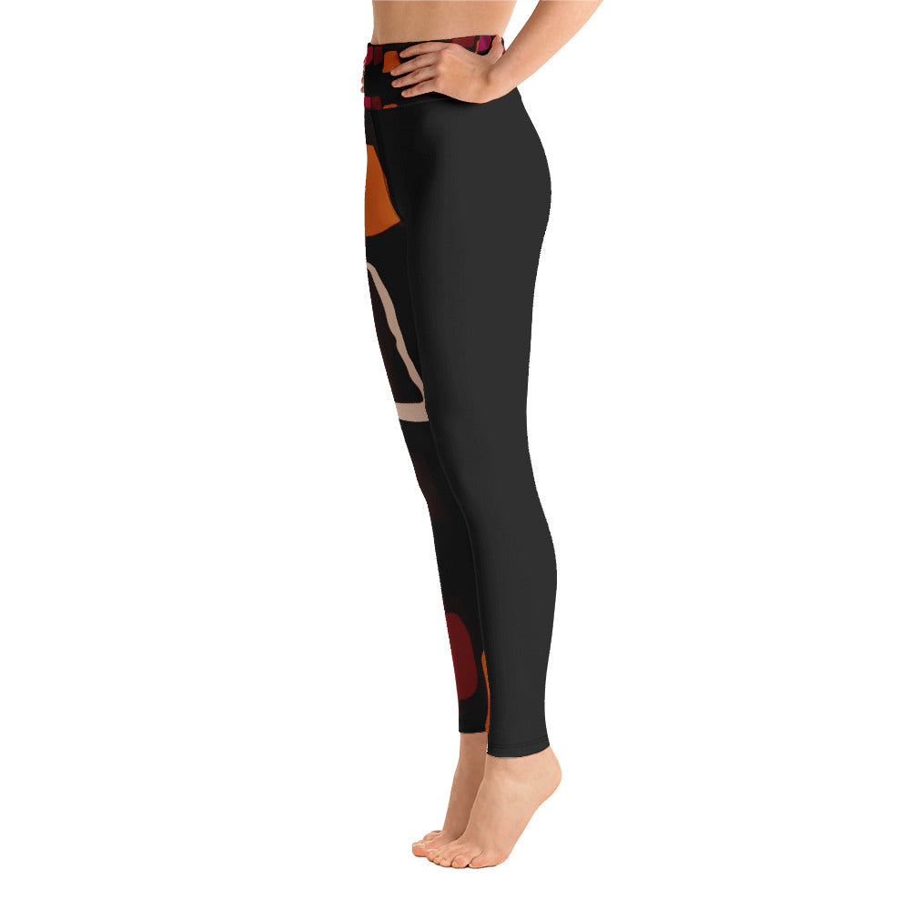 Pieces of Art: High-Waisted Yoga Leggings w/Inside Pocket