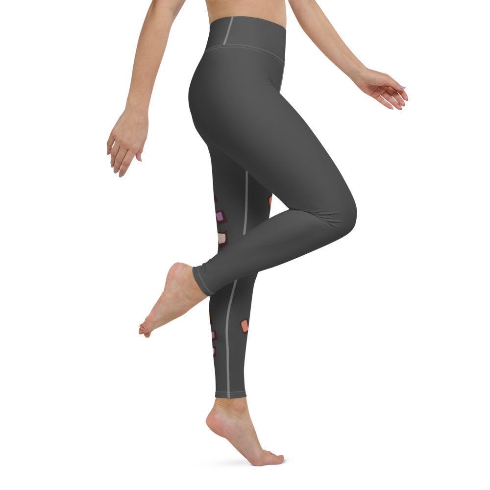 Pieces of HeART Collection: High-Waisted Yoga Leggings w/Inside Pocket