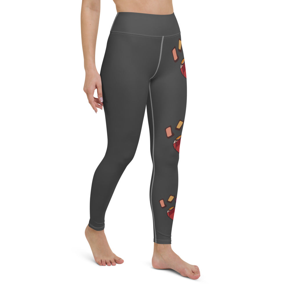 Pieces of HeART Collection: High-Waisted Yoga Leggings w/Inside Pocket