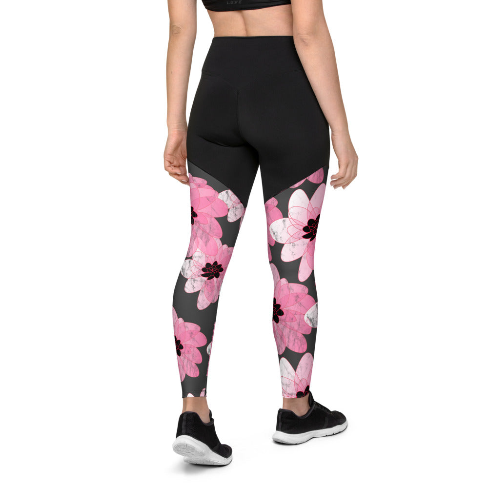 Kiss It Collection: Lip Collage Deux - Sports Leggings