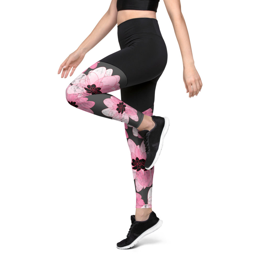 Kiss It Collection: Lip Collage Deux - Sports Leggings