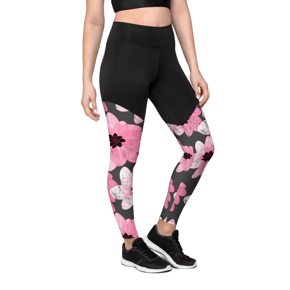 Kiss It Collection: Lip Collage Deux - Sports Leggings