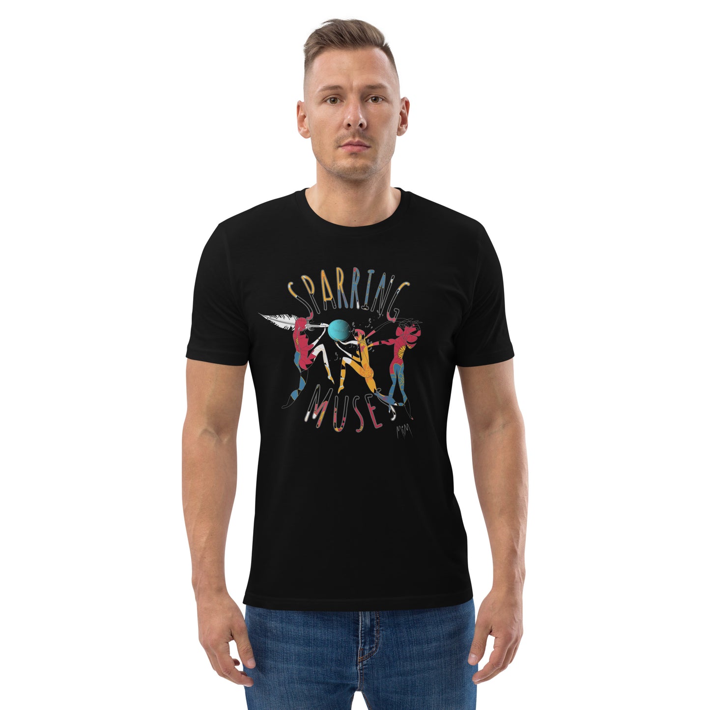 Sparring Muses: Unisex Organic Cotton T-Shirt