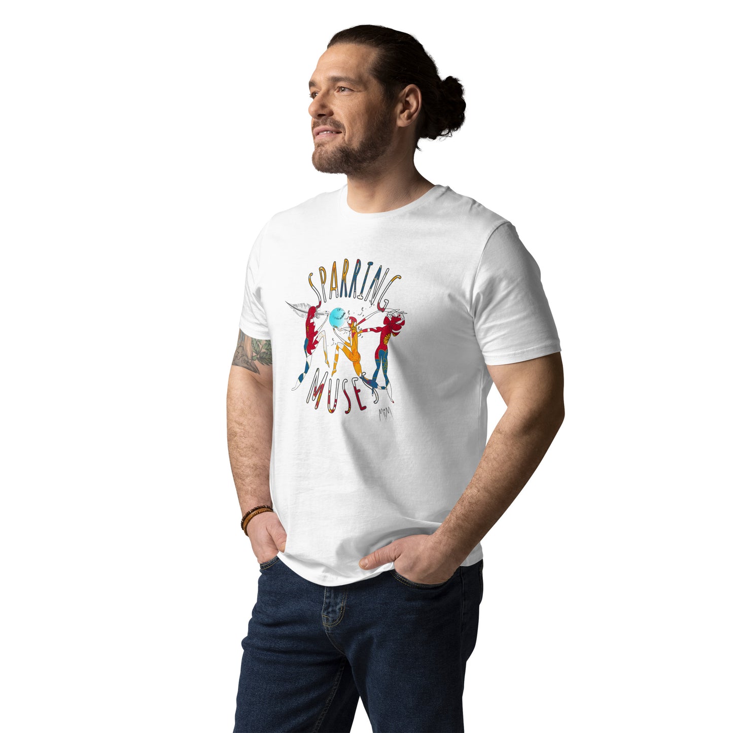 Sparring Muses: Unisex Organic Cotton T-Shirt