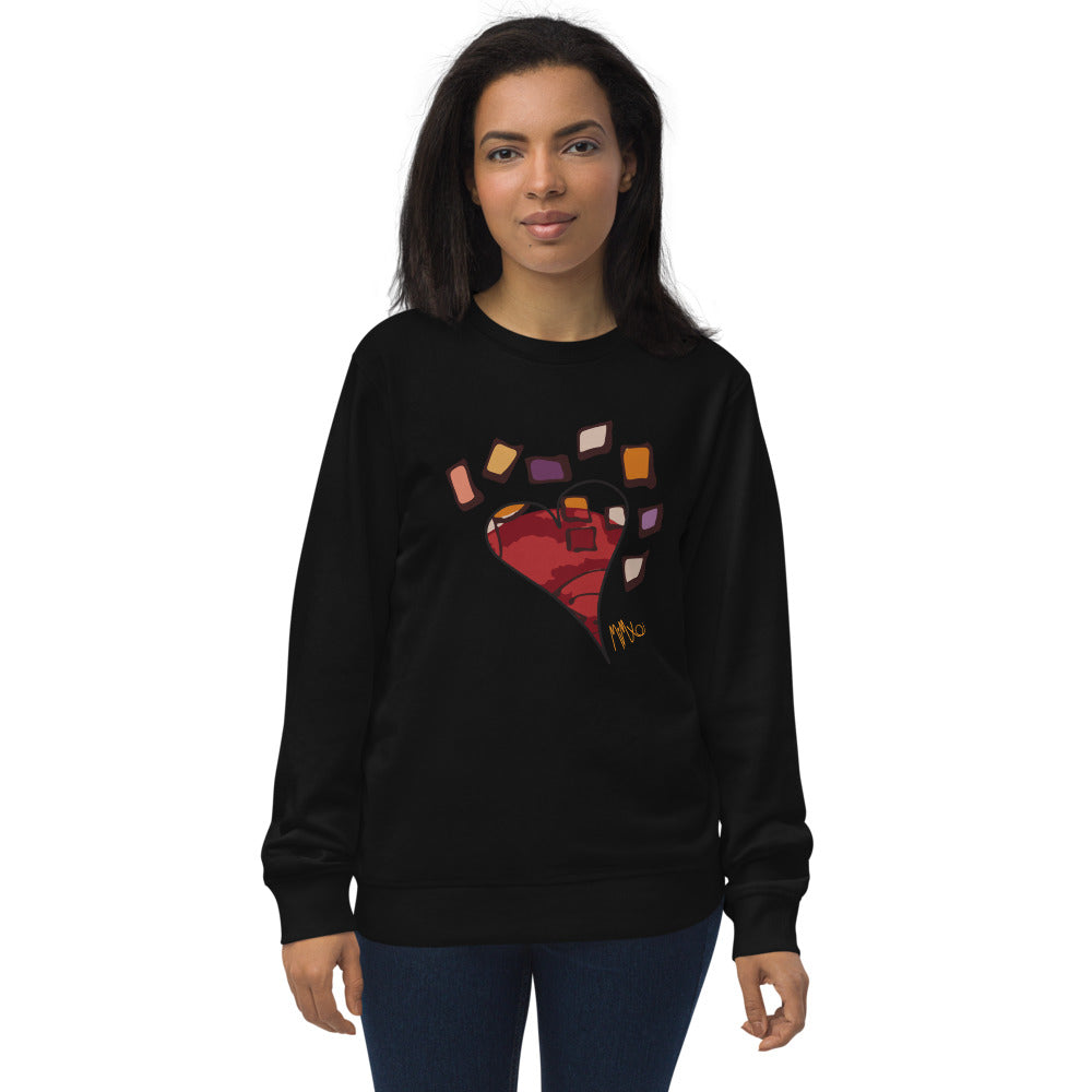 Pieces of HeART Collection: Unisex Organic Sweatshirt