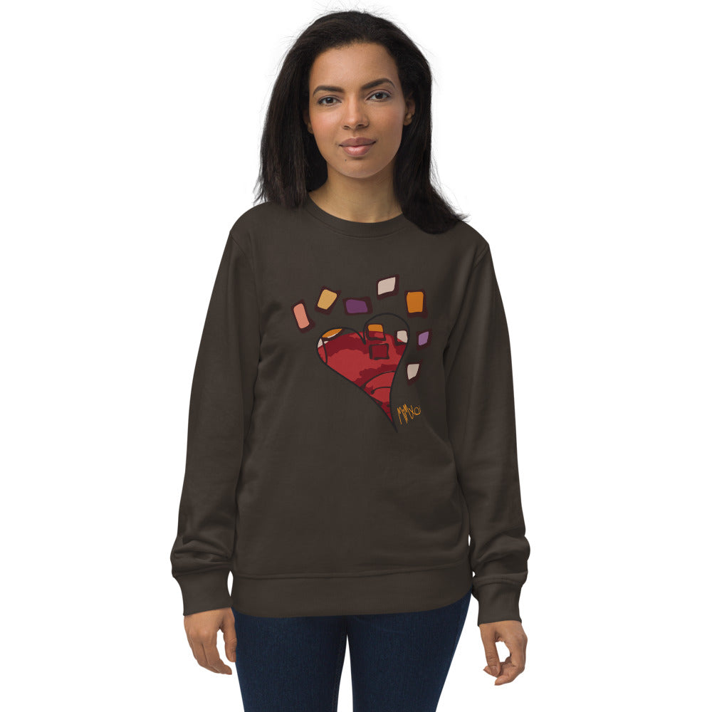 Pieces of HeART Collection: Unisex Organic Sweatshirt