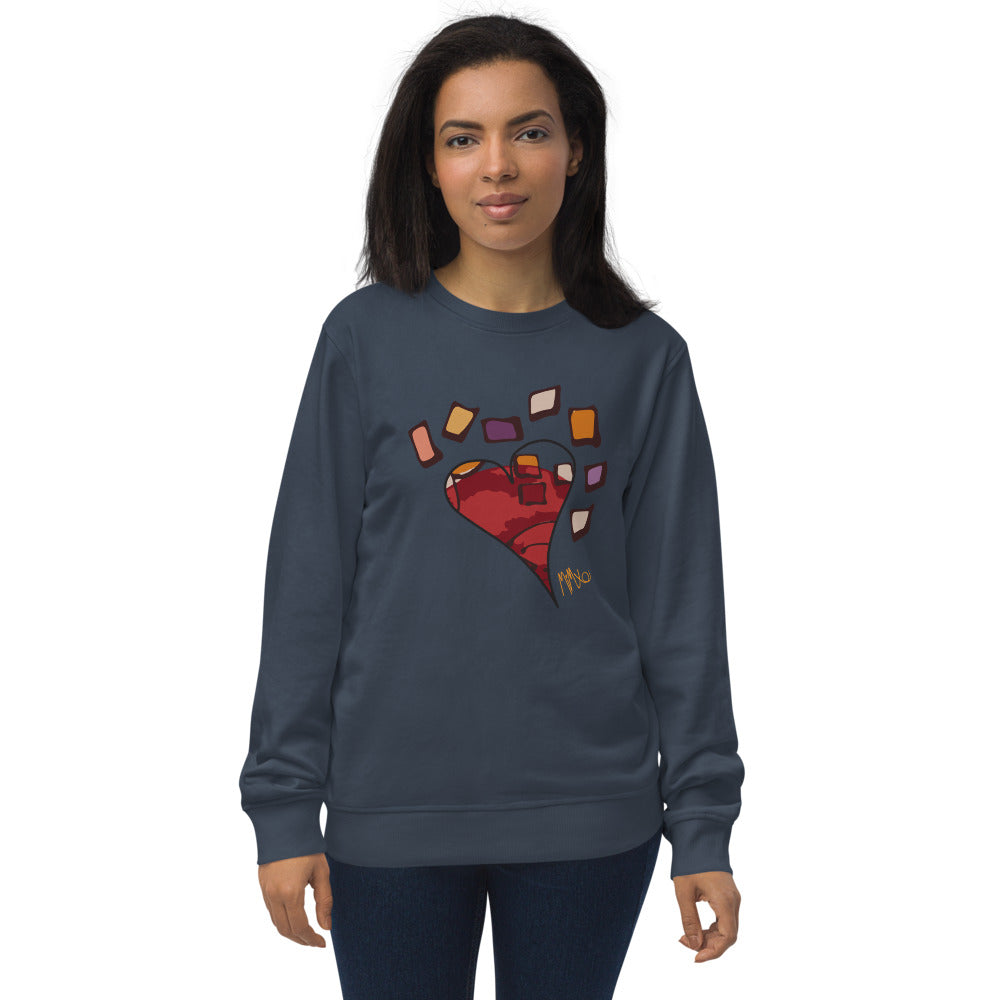 Pieces of HeART Collection: Unisex Organic Sweatshirt