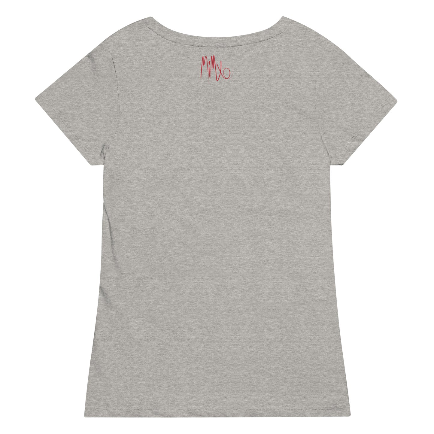 Big Bold Blooms Collection: Red, Black, and Blue Women’s Basic Organic T-Shirt