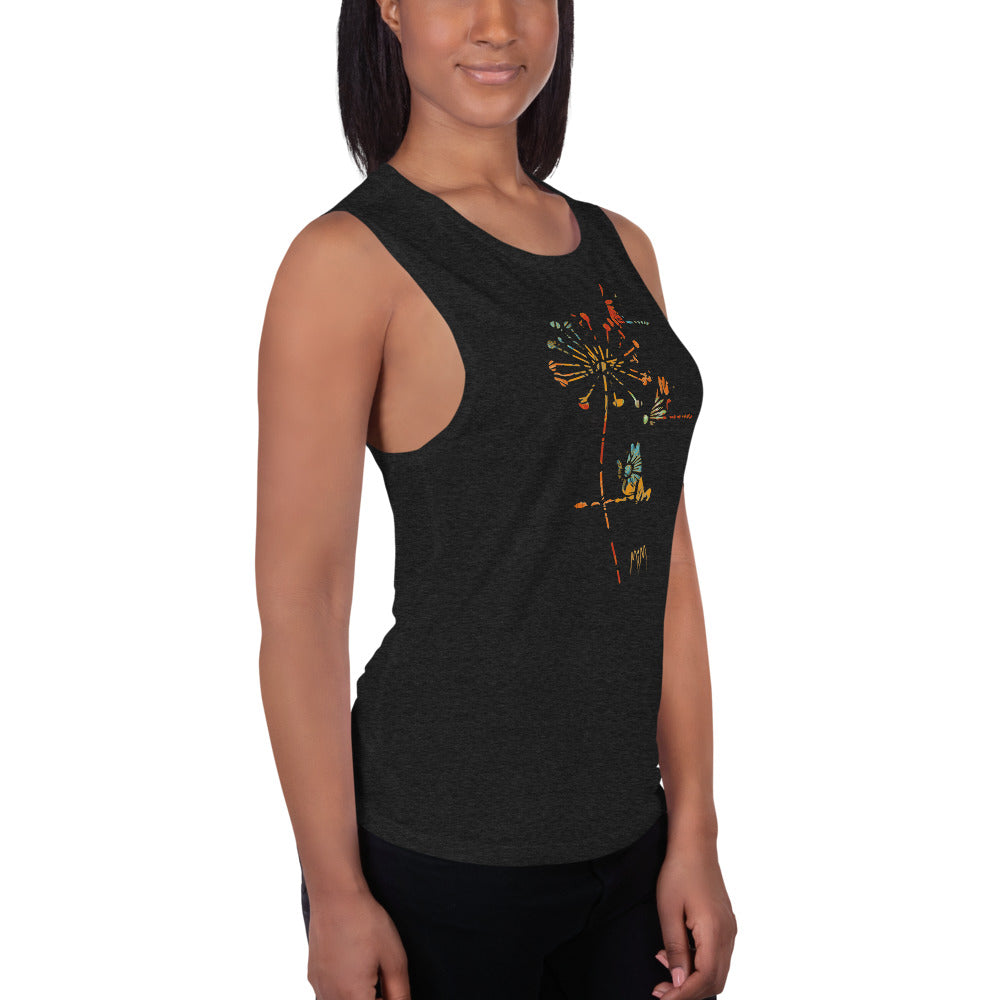 The Autumn Dragonfly Collection: Ladies’ Muscle Tank