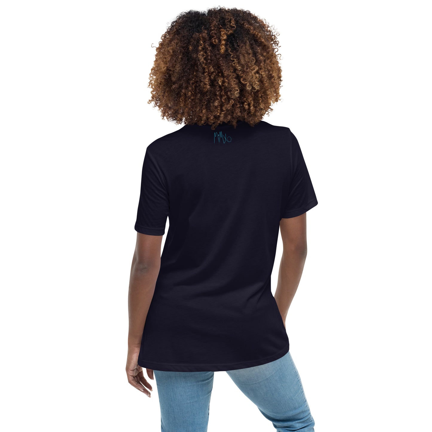 Blue Dande: Women's Relaxed T-Shirt