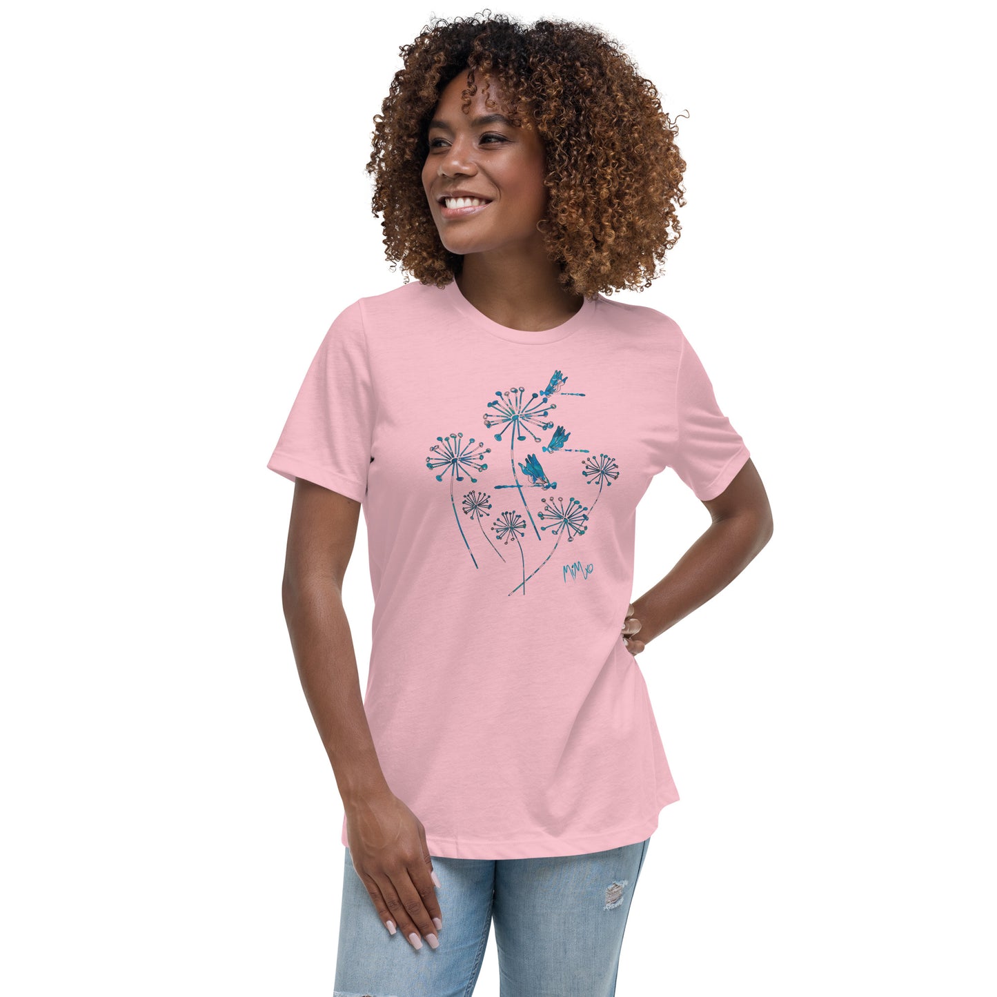 Blue Dande: Women's Relaxed T-Shirt