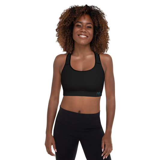 Blue Dande: Padded Sports Bra