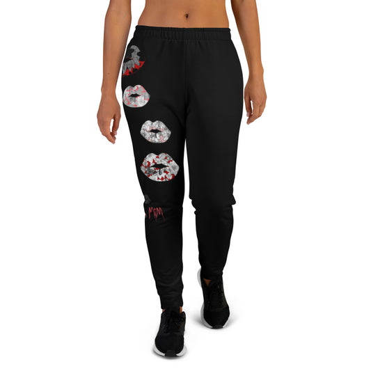 Kiss It Collection: Fancy Lips Women's Joggers