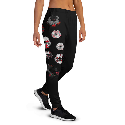 Kiss It Collection: Fancy Lips Women's Joggers