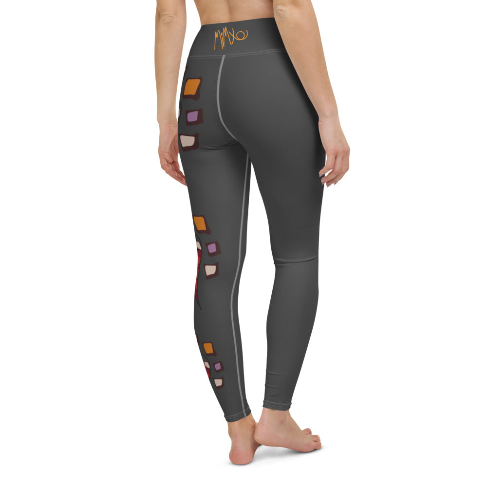 Pieces of HeART Collection: High-Waisted Yoga Leggings w/Inside Pocket