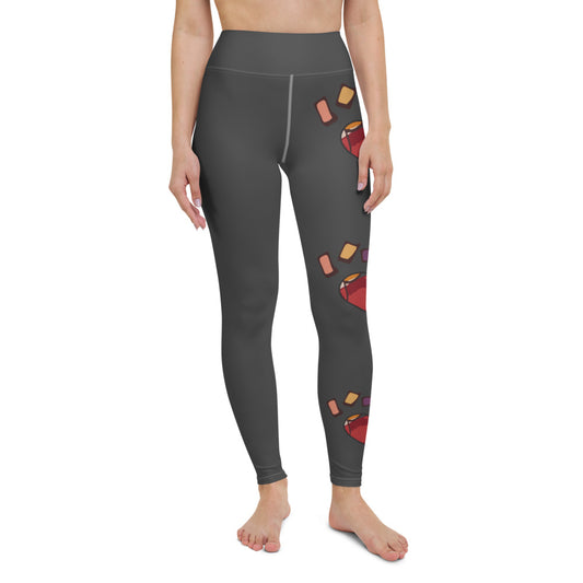 Pieces of HeART Collection: High-Waisted Yoga Leggings w/Inside Pocket