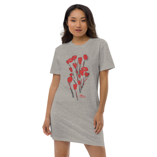 Kiss It Collection: Two-Lips Organic Cotton T-Shirt Dress