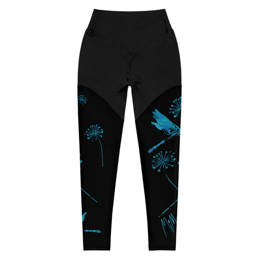 Blue Dande Collection: Sports Leggings