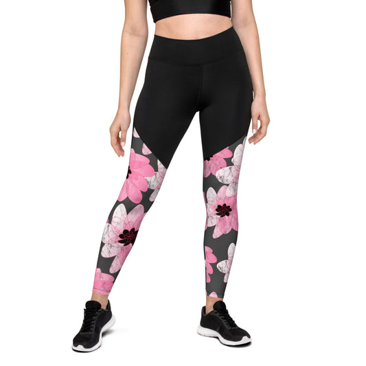 Kiss It Collection: Lip Collage Deux - Sports Leggings