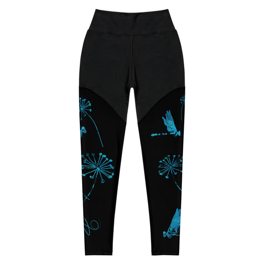 Blue Dande Collection: Sports Leggings