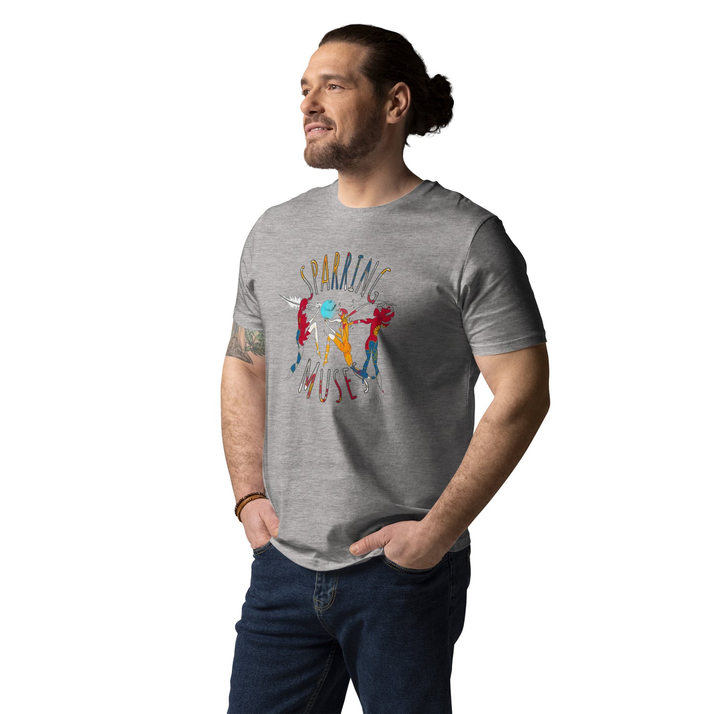 Sparring Muses: Unisex Organic Cotton T-Shirt