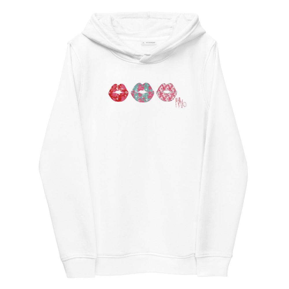 Holiday Kiss Collection: Women's Eco Fitted Hoodie