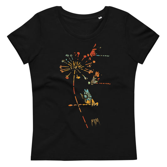 The Autumn Dragonfly Collection:  Women's Fitted Organic Cotton Eco Tee